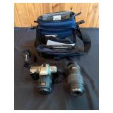 Pentax ZX-50 SLR Camera with 35-80mm and 100-300mm Lenses Set