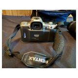 Pentax ZX-50 SLR Camera with 35-80mm and 100-300mm Lenses Set