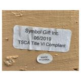 Handcrafted Wooden Nativity Scene Decor by Symbol Gift Inc.