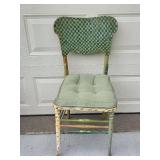 VTG Wooden Chairs - 2 Hand-Painted