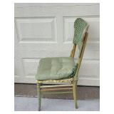 VTG Wooden Chairs - 2 Hand-Painted