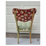 VTG Wooden Chairs - 2 Hand-Painted