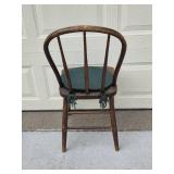 VTG Wooden Chairs - 2 Hand-Painted