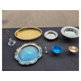 Collection of Vintage Silver-Plated Serving Ware