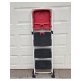 Cosco 3-Step Folding Step Stool with 225 lbs Load Capacity