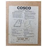 Set of 2 Cosco Multi-Purpose Folding Tables