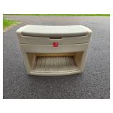 Step2 Outdoor Storage Bench with Assorted Baskets