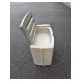 Step2 Outdoor Storage Bench with Assorted Baskets