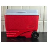 Rubbermaid Wheeled Cooler with Lift-Up Lid