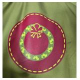 Set of 3 Holiday Wreaths with Lights and Decorative Star