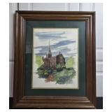 Framed Print of Old North Church by Sharon L. Tyler