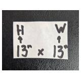 Set of 2 Framed Art Pieces with Ornate Designs