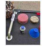 Mixed Household Utility Set with Baskets, Tools, and More