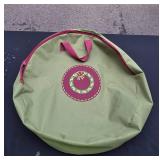 Set of 2 Holiday Wreaths with Storage Bag