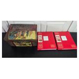 Large Assortment of Holiday Cards, Gift Boxes, and Candy Cane Pens