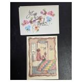 Large Assortment of Holiday Cards, Gift Boxes, and Candy Cane Pens