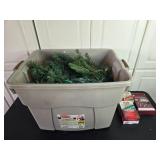 Large Holiday Decoration Set with Mini Lights and Clips