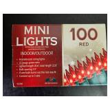 Large Holiday Decoration Set with Mini Lights and Clips