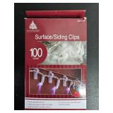 Large Holiday Decoration Set with Mini Lights and Clips