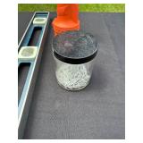 Hand Tool Set with Hammers, Staple Gun, Level, Flashlight, and Nails