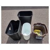 Assorted Garden Tools and Decorative Outdoor Gourd