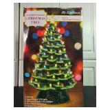 Mr. Christmas Nostalgic Ceramic Christmas Tree with LED Lights