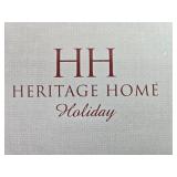 Heritage Home Holiday LED Handcrafted Snowman with 10 LED Lights