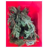 Holiday Decor Bundle: Christmas Garland, Hanging Decorations, and Lights