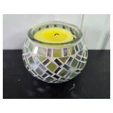 Assorted Christmas Decor Including Ornament, Centerpiece, and Banners