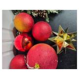 Collection of Christmas Decorations and Ornaments