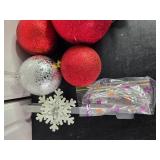 Collection of Christmas Decorations and Ornaments