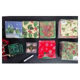 Assorted Holiday Decorations and Accessories Set