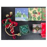 Assorted Holiday Decorations and Accessories Set