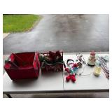 Collection of Christmas Decorations and Accessories
