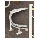 Disassembled Stair Lift Chair with Rail System