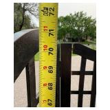 Pair of Decorative Room Dividers with Floral and Heart Designs