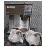 BUNN DOUBLE COFFEE MAKER WITH POTS