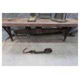 ANTIQUE HOWE MEAT SCALE