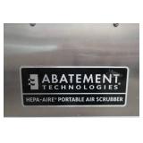 PORTABLE HEPA  AIR SCRUBBER