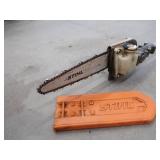 STIHL POLE PRUNER WITH EXPANDABLE POLE.