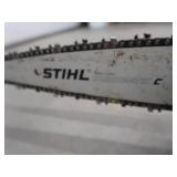 STIHL POLE PRUNER WITH EXPANDABLE POLE.