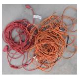 LARGE LOT OF ELECTRICAL CORDS
