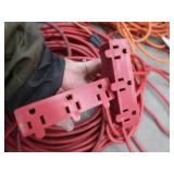LARGE LOT OF ELECTRICAL CORDS