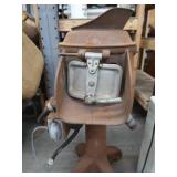 VINTAGE CAST IRON  ELECTRIC POTATO PEELER