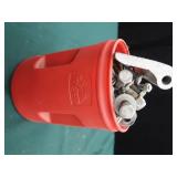 FLOE DOCK CLAMPS AND BLOTS