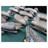 11 DUCK DECOYS / FOWL HABIT FLYER