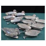11 DUCK DECOYS / FOWL HABIT FLYER
