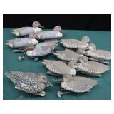 11 DUCK DECOYS / FOWL HABIT FLYER