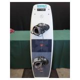 MURRAY WAKE BOARD WITH BINDINGS AND BOOTS