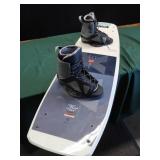 MURRAY WAKE BOARD WITH BINDINGS AND BOOTS